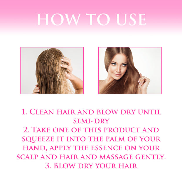 Hoegoa Hair Care Hair Care Hair Tail Hairy Dry Strong Hair Silk Glossy Smooth Hair Care
