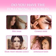 Hoegoa Hair Care Hair Care Hair Tail Hairy Dry Strong Hair Silk Glossy Smooth Hair Care