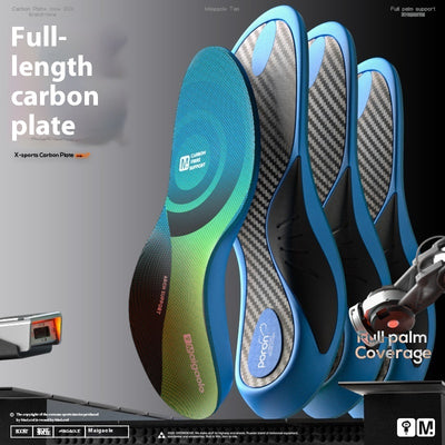 Full Palm Carbon Plate Arch Strong Support High Boost Rebound Basketball Elastic Insole