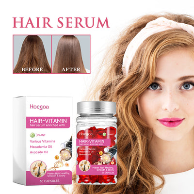 Hoegoa Hair Care Hair Care Hair Tail Hairy Dry Strong Hair Silk Glossy Smooth Hair Care